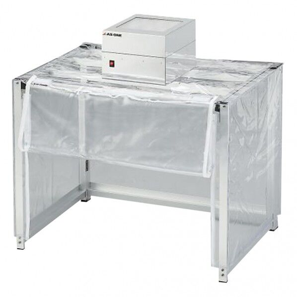 折りたたみクリーンルーム用防塵ブース OBK700 700×500×550(700(※ファンユニット部含む))mm 3-629-01 1個