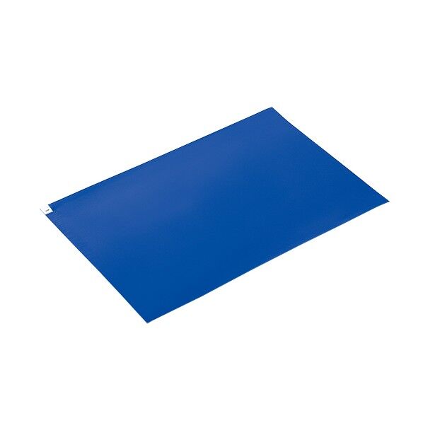 エコノミー粘着マット 中粘着タイプ 青 600×900mm 3-7358-01 300層