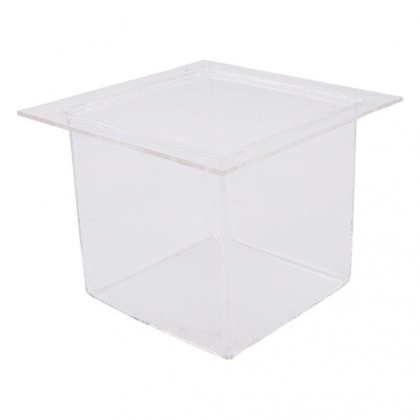 石英角型容器 SJC-100100 100×100×100mm 3-6739-01 1個