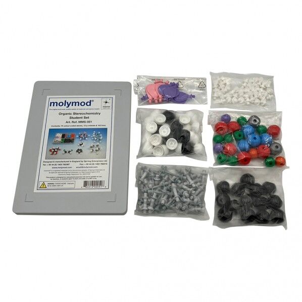 分子モデルシステム Molymod 立体化学セットS MMS-051 3-7128-12 1セット