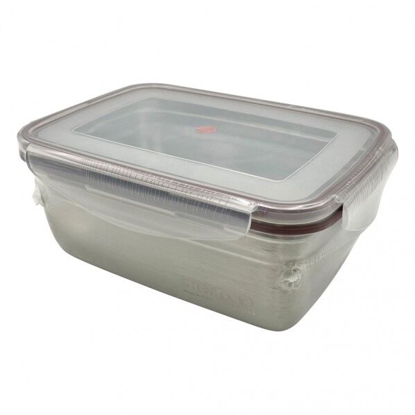 ステンレス角型容器(ロックタイプ) No.6-2 2000mL 3-8850-06 1個