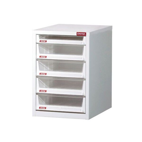 堅牢レターケース A4XM1-4H1P 3-9933-02 1個