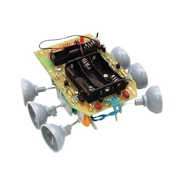 ロボット製作キット 赤外線感知ロボット TU-1B2 4-180-01 1セット