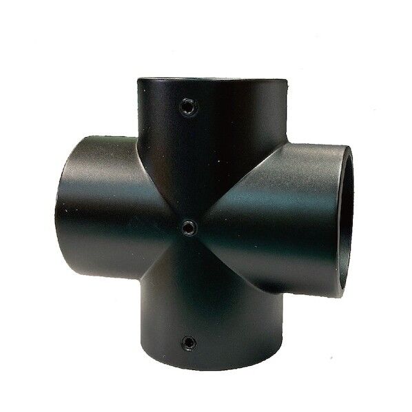 フジテック クロス ネジ付19 黒 23×23×43mm 28508 1個...