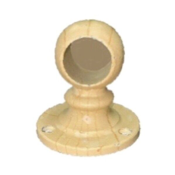 Pカラー木目ブラケット 白木色32止 ［30595］