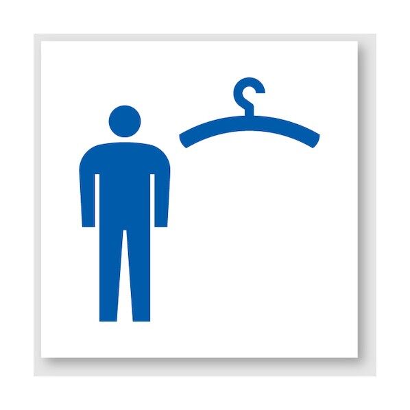 シンプルピクトサイン F-2(男子更衣室)