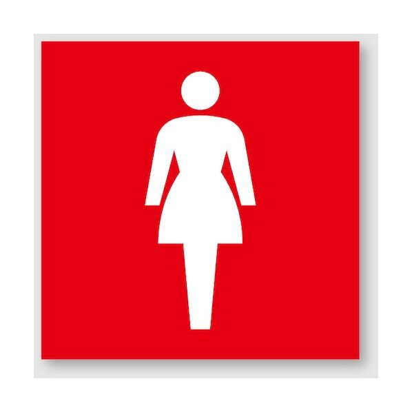 シンプルピクトサイン F-3(女子トイレ)