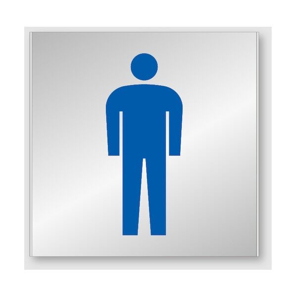 アルミプレート FT200A（男子トイレ）