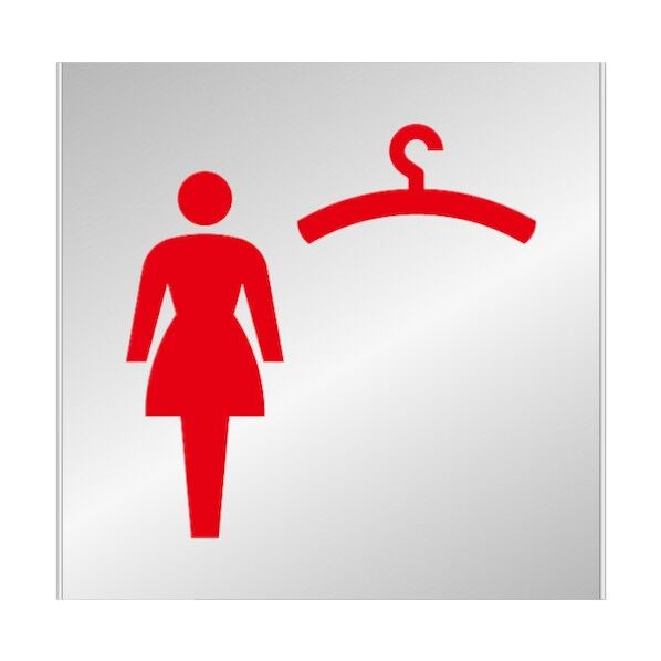 アルミプレート FT200A（女子更衣室）