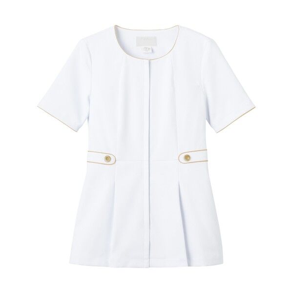 レディススクラブ 7102SC ホワイト 3L 7102SC-1-3L 1点