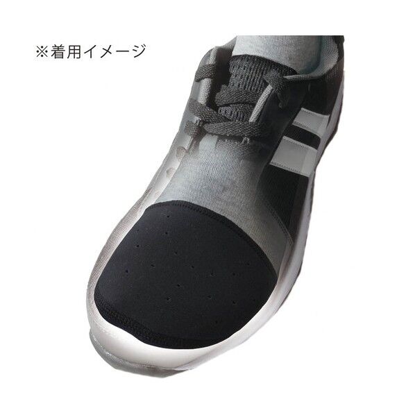 富士手袋 つま先パット つま先パット ブラック/ネイビー 6022 1足...