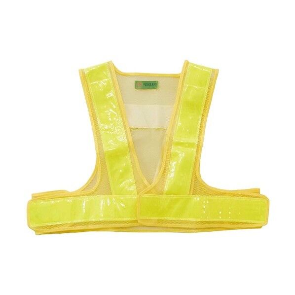  プリズムLED内臓ショートベスト黄 4266-YE 1点...