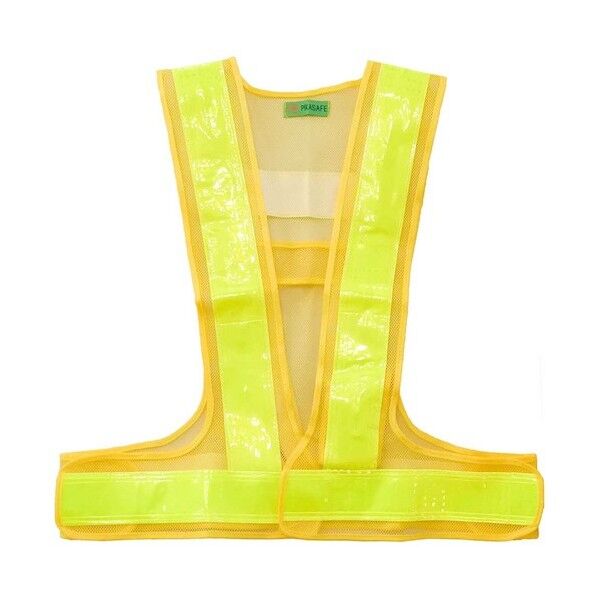  プリズムLED内臓ベスト黄 4265-YE 1点...