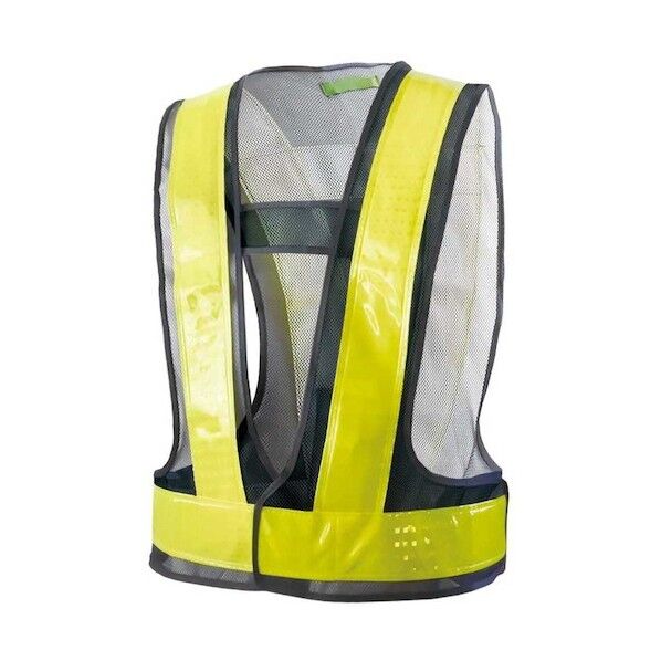 プリズムLED内臓ベスト紺/黄 4265-NV/YE 1点...