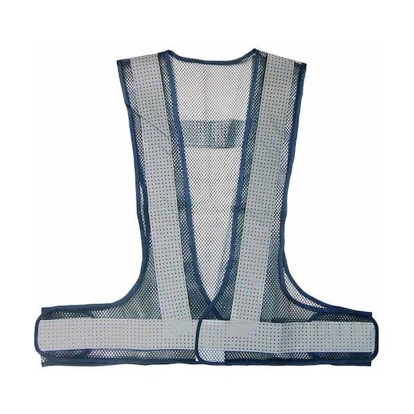  メッシュ安全ベスト 527002紺 5270-NV 1点...