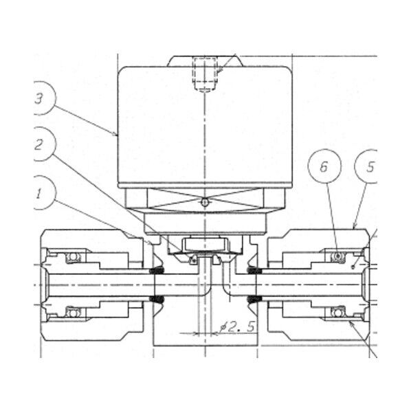 SUS鋼製自動ダイレクトダイヤフラムバルブ＿1MPa＿FPR-NSD-71