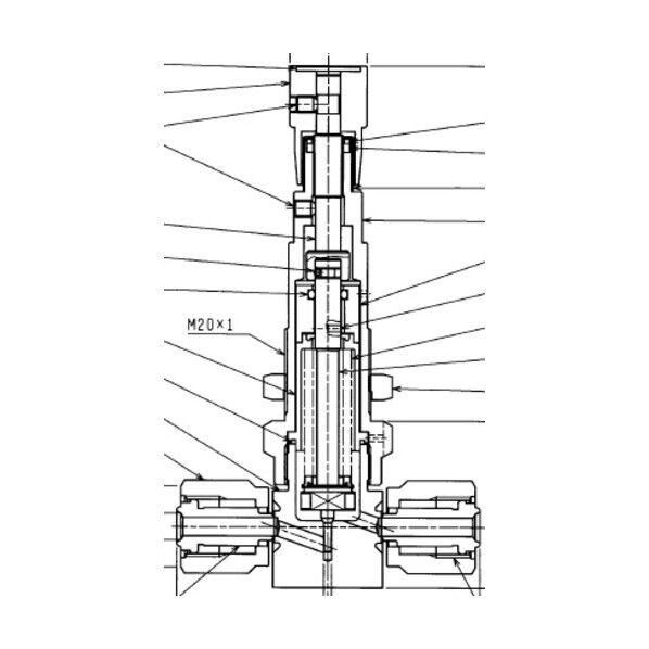 SUS鋼製ベローズバルブ＿0．98MPa＿FUBFN-71M