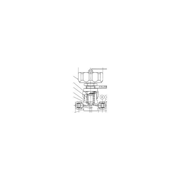 ※法人専用品※フジキン SUS鋼製メタルダイヤフラムバルブ_16.2MPa_FUDF-916G FUDF-916G-9.52 1点...