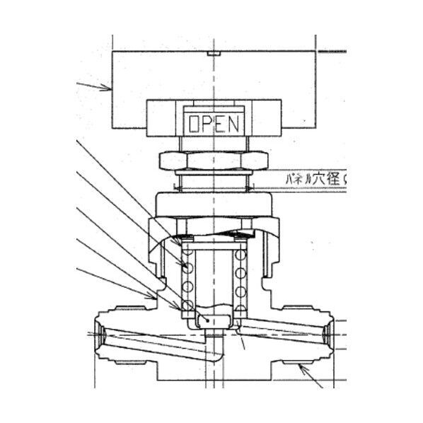 SUS鋼製メタルダイヤフラムバルブ_16.2MPa_FUDFL-716G