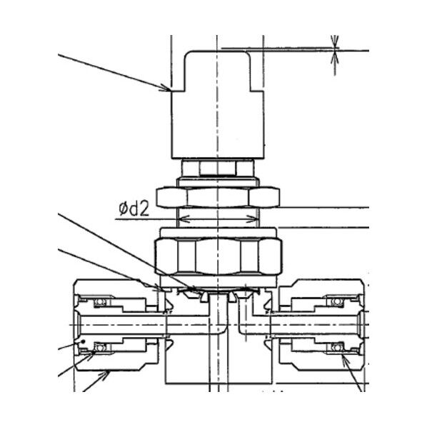 SUS鋼製ダイレクトダイヤフラムバルブ＿1MPa＿FUNDL-71G