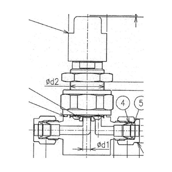 SUS鋼製ダイレクトダイヤフラムバルブ＿1MPa＿FUNDL-91G