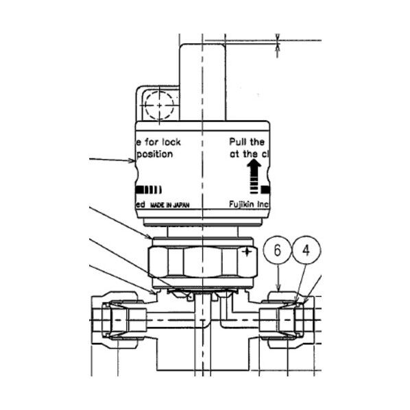 SUS鋼製ダイレクトダイヤフラムバルブ＿1MPa＿FUNDL-91G