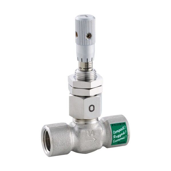 超微量調整CV値0.03 SUS鋼製ニードルバルブ 3.92MPa UN-14M-L