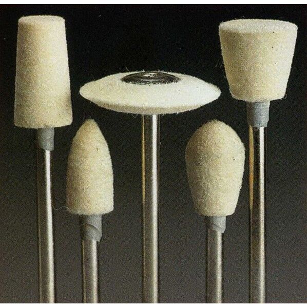 異形状軸付フェルトバフ外径 mm :7全長 mm :54 F7341 5本