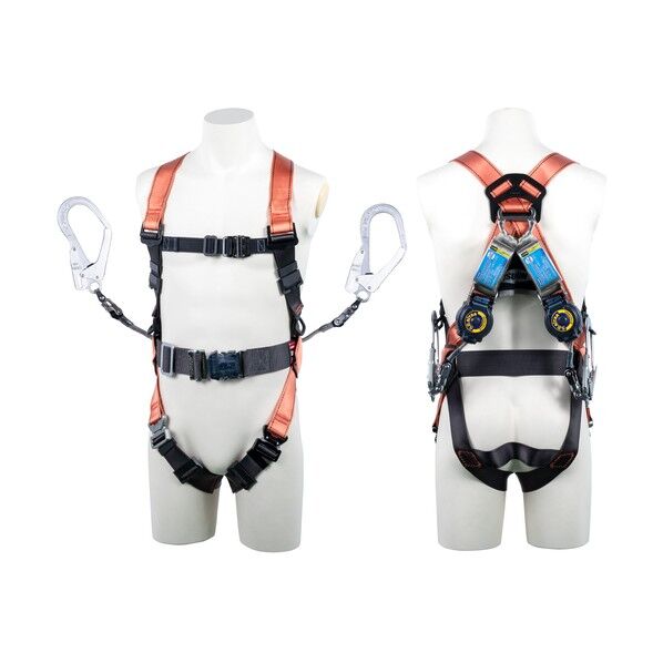 コアハーネス (巻取式ランヤード2本タイプ)