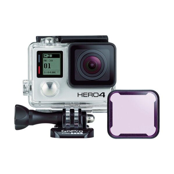 GoProマゼンタダイブフィルタースタンダードハウジング用 ABDFM-301 1