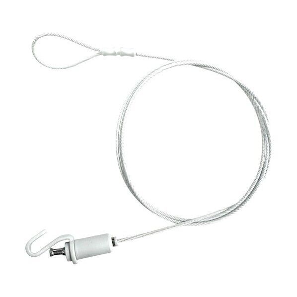 パワーワイヤー自在 径1.5mm 長さ0.5m 白 1807-WW 1点...