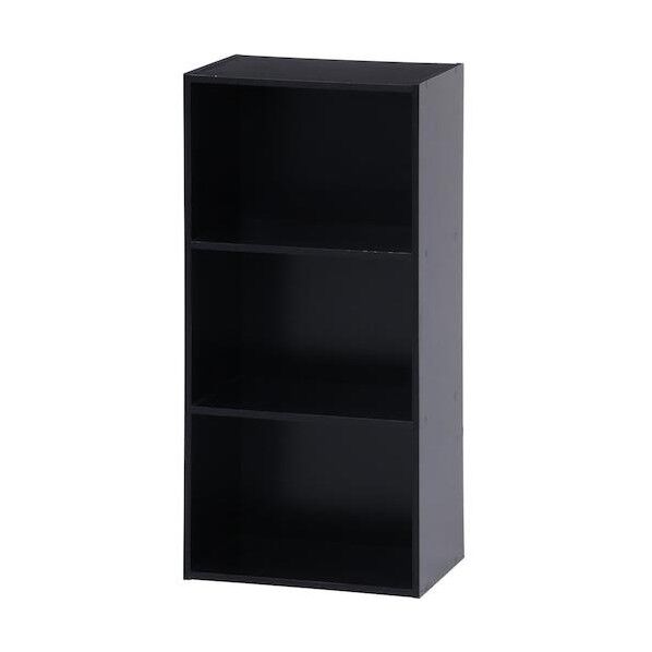 カラーボックス 3段 HP943 ブラック