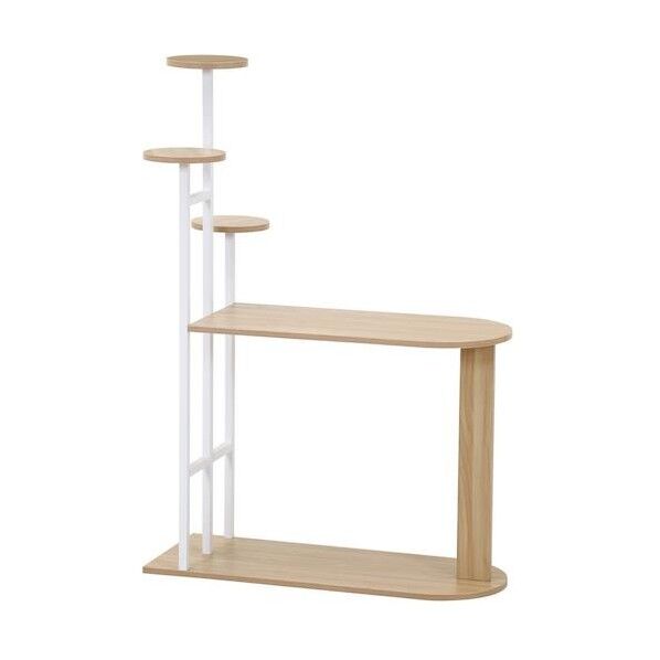 ディスプレイサイドテーブル W84 WH 63776 1点...