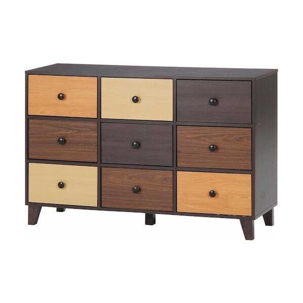 ウッドグラデーション スリムチェスト