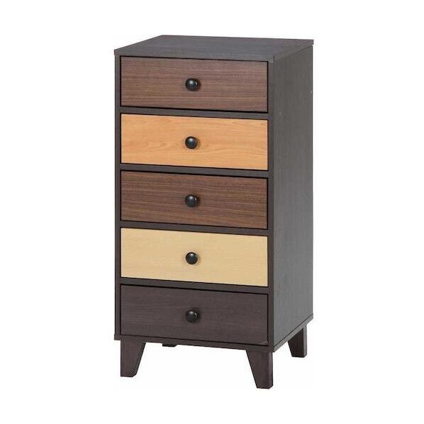 ウッドグラデーション スリムチェスト