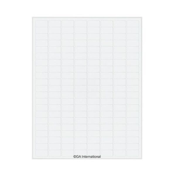 透明リムーバブル低温ラベル レーザープリンタータイプ 168ラベル TRCL-12 16シート