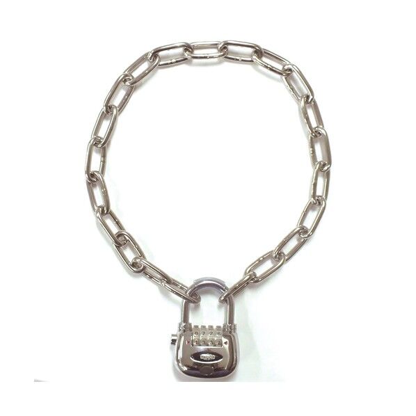  南京錠 ピカエモン チェーン付 NO.5100CC 1セット...