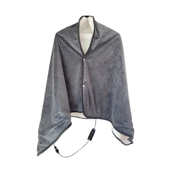 グリーンクロス USBブランケット 電気毛布 グレー Electric Blanket 6300045990 1台...