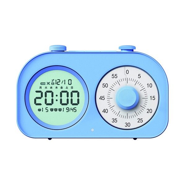 グリーンクロス 学習タイマー ブルー ブルー 6300056467 1台...