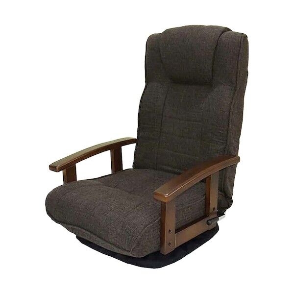 回転座椅子アクシス ダークブラウン