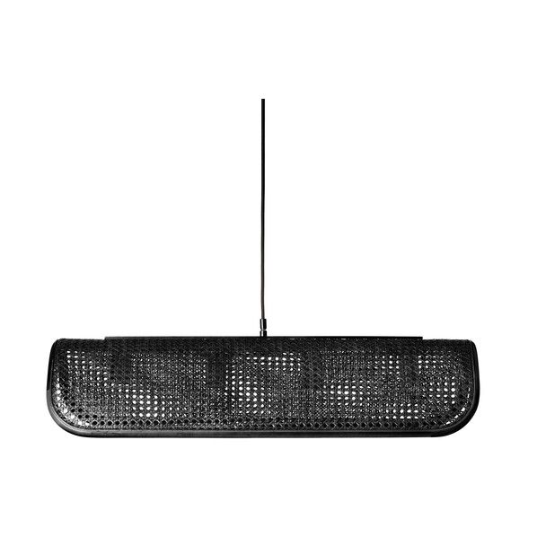 天井照明 RATTAN PENGANT LAMP 4BULB BK 6300054615 1個