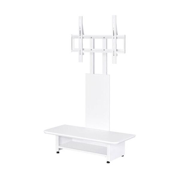 テレビスタンド 壁寄せロータイプ 32型~65型対応 工事不要 高さ調節可 WH 6300051883 1台