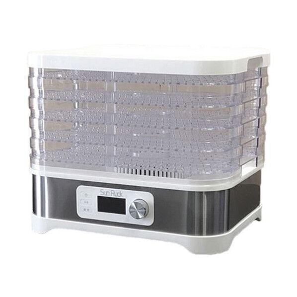 フードドライヤー 食品乾燥機 大容量5段トレイ 35～70℃ 温度調節 タイマー付