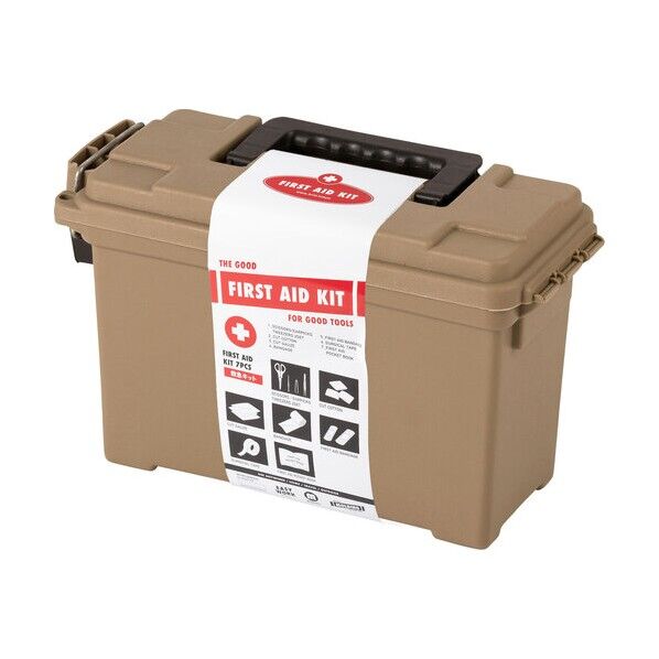 ※法人専用品※グリーンクロス 救急セット MOLDING FIRSRT AID KIT SAND 6300054603 1個...