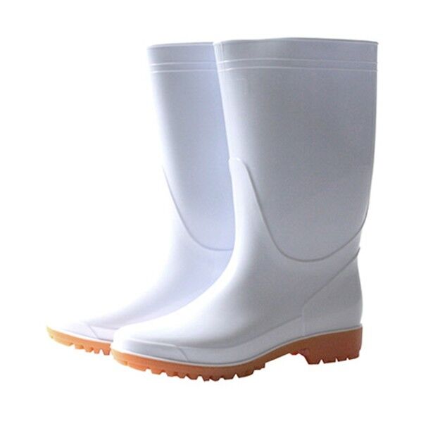 L-600 耐油衛生長靴 ホワイト 23cm 6300046635 1足