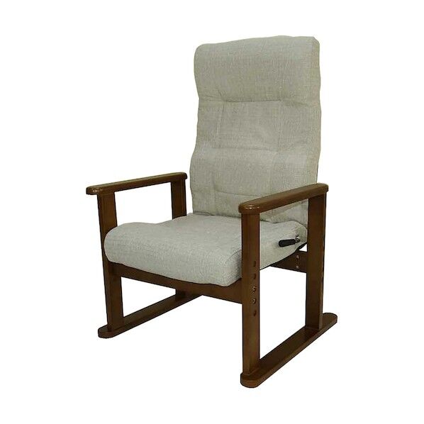 木肘高座椅子ネクシー ベージュ