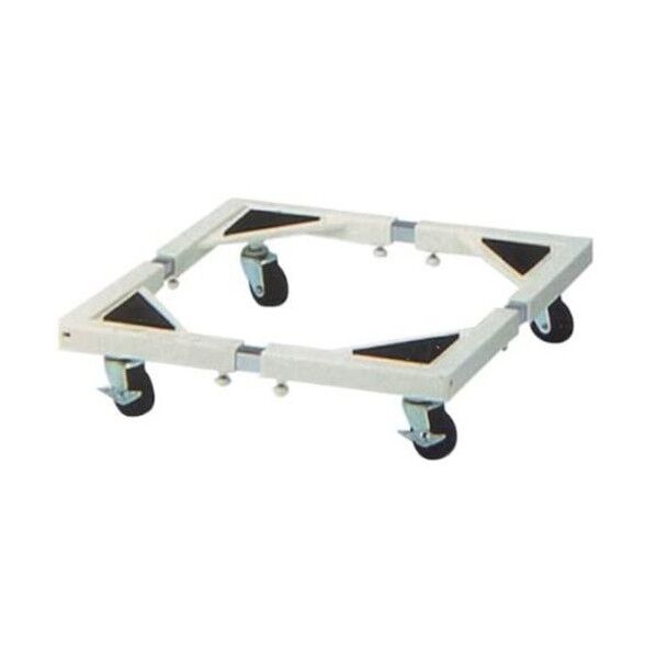  洗濯機置台 キャスター付き ドラム式対応 44～69cm伸縮 耐荷重150kg 6300051821 1台...