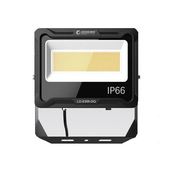グリーンクロス LED投光器 100W 17000LM 耐熱 耐震 通気弁 LD-E9W-DQ 電球色 6300051399 1台