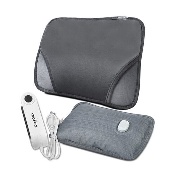 グリーンクロス 蓄熱式湯たんぽ 最大8H保温 大きめ 急速充電 肌触りいいカバー付 グレー 6300047980 1台...