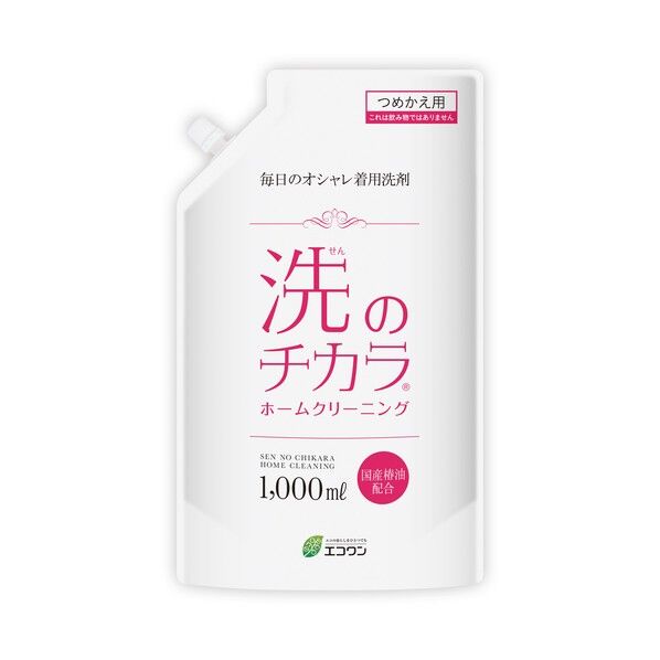 洗のチカラ(おしゃれ着用洗剤)詰め替え用 1000ml 6300054849 1個